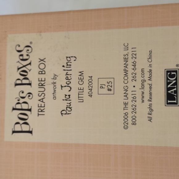 Bob's Boxes Jewelry Box, Artwork by Paula Joerling - Picture 9 of 9